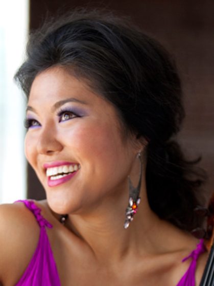 Camerata Notturna, Susie Park Performs Barber, 15 November 2014. Pictured: Susie Park, violin.
